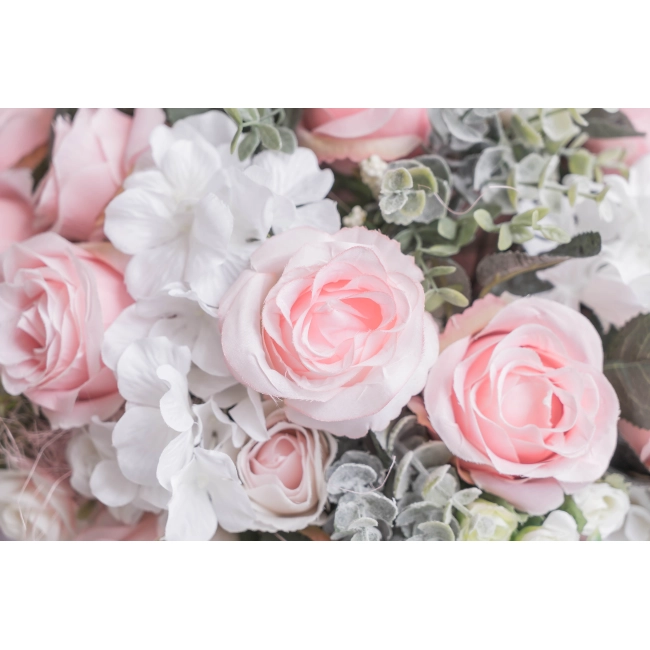 Obraz na płótnie Kwiaty Bukiet Róże - NA WYMIAR